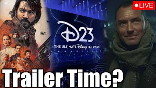 Star Wars Announcements From D23 Andor TRAILER Skeleton Crew TRAILER  LIVE [upl. by Yasui719]