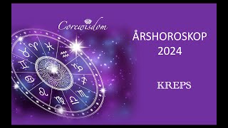 ÅRSHOROSKOP 2024 KREPS av Gogga [upl. by Merrily83]