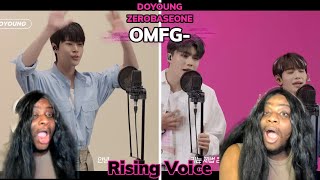 DOYOUNG ZEROBASEONE x Dingo Music  Rising Voice Reaction  THIS REACTION GETS VERY CHAOTIC [upl. by Yenial710]