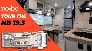 Tour the 2023 No Boundaries nobo 193 travel Trailer [upl. by Soalokin]