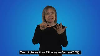 British Sign Language  census results  21 May 2024 [upl. by Sorazal]