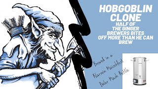 Hobgoblin clone brewed using Klarstein Maischfest Mash Kettle [upl. by Knick197]