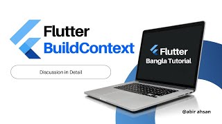 Flutter BuildContext Clear Concept in Bangla [upl. by Yldarb921]