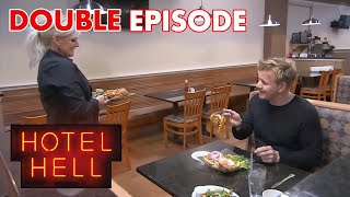 Dust and Disappointing Dishes  DOUBLE EPISODE  Hotel Hell [upl. by Iemaj]