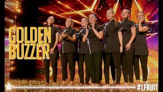 Oxygen  GOLDEN BUZZER  Auditions  Frances got talent 2018 [upl. by Arezzini]