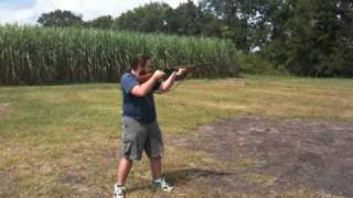 Shooting a lever action Marlin 444 [upl. by Shaylynn144]