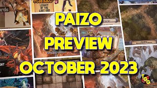 Paizo Preview October 2023 [upl. by Dippold]