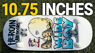 CAN WE SKATE A 1075 INCH SKATEBOARD [upl. by Betz]