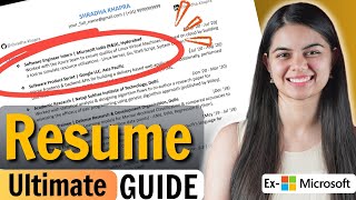 How to make Ultimate Resume  Step by step guide for Software Engineers [upl. by Mccarty]