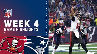 Buccaneers vs Patriots Week 4 Highlights  NFL 2021 [upl. by Hazel714]