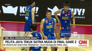 Pelita Jaya Taklukkan Satria Muda di Final Game 2 [upl. by Crandall367]