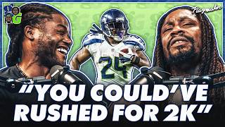 Marshawn Lynch Reveals What Held Him Back From Putting Up INSANE Numbers [upl. by Detta]