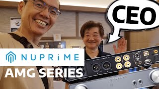 Chat with NuPrime CEO at High End Asia 2024 about AMG Series [upl. by Savior]