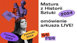 Matura z historii sztuki 2024 arkusz CKE odpowiedzi nauczycielki [upl. by Ducan]