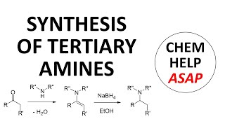 tertiary amine synthesis amp reductive amination [upl. by Ettelimay]