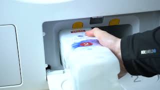 Washer Miele 125 Edition WSB683 WCS Tdos  Refilling TwinDos Detergents  HowTo Guide [upl. by Aspa]