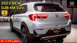 Honda WRV Facelift 2023  Better Than Sonet Facelift  2023 Launch [upl. by Notloc263]