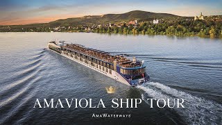 Tour AmaWaterways AmaViola River Cruise Ship [upl. by Meil781]