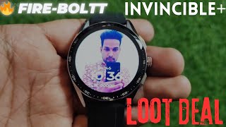 Fireboltt Invincible Plus 😍 superb loot deal  Lowest  Amoled  Recorder  4Gb storage  Games [upl. by Arnst]