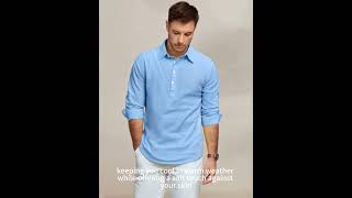 Linen Mens Shirts [upl. by Quartas]