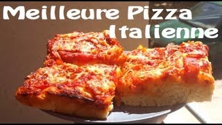 ♥ Recette de la VRAIE Pizza italienne de mémé ♥ [upl. by Antonetta756]