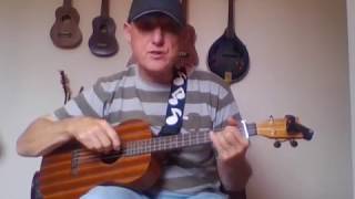 Easy Beginners Baritone Ukulele tutorial  Lesson 5 of 6  Series 3 [upl. by Yorgerg]