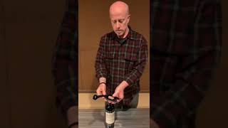 The Best Corkscrew Ever demonstration review of the Le Creuset Screwpull Travel Wine Bottle Opener [upl. by Elyk920]