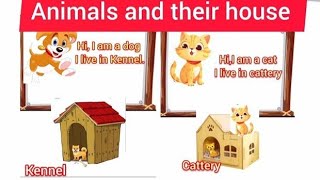 Animals homeAnimals and their homeHouse of animalsName of animals homeHome name of animalsHome [upl. by Joaquin685]