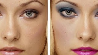 MAKE UP TRUCCO DIGITALE  PHOTOSHOP TUTORIAL  ITA  HD [upl. by Anifares]