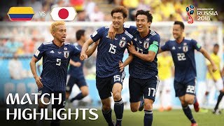 Colombia v Japan  2018 FIFA World Cup  Match Highlights [upl. by Toback]