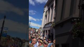 Union miners A miners lifeA miners lifeguard at Durham Miners Gala 2017 [upl. by Philomena]