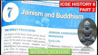 JAINISM AND BUDHHISM ICSE CLASS 6  PART 2  ICSE HISTORY CLASS 6  Rise of jainism and budhhism [upl. by Torrlow706]