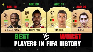 EVERY NATIONS BESTWORST PLAYERS IN FIFA HISTORY 😱🔥 ft Ronaldo Aubameyang amp Neuer etc [upl. by Ferdinand]