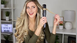 HOW TO CURL YOUR HAIR WITH A STRAIGHTENER UPDATED [upl. by Nolyaw]