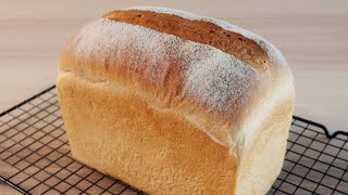 Noegg Nomilk Sandwich Loaf Bread  Easy amp Delicious Homemade Recipe [upl. by Nnel]