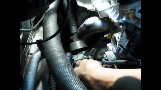 BMW THERMOSTAT REPLACE [upl. by Ainak]