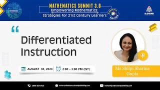 S Chands Mathematics Summit 30  Differentiated Instruction [upl. by Ava890]