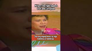 Si miriam naging boses ng mga mahihirap at mahihina trending viralvideo fyp [upl. by Ehttam]