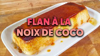 Flan Coco Facile Et Rapide  Recette Antillaise 🥥 [upl. by Aissila]