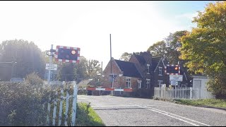 Rearsby Level Crossing Leicestershire [upl. by Nyroc208]