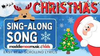 Singalong Christmas Songs for kids ChristmasSingAlong KidsSingAlong singalongsongs [upl. by Airemat]