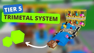 TIER 5 TRIMETAL SYSTEM SIMPLE AND COMPACT  ROBLOX Factor Simulator Read description [upl. by Ativel]