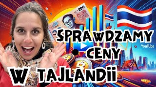 Aktualne ceny w Tajlandii w 2024  Czy nadal można zjeść za parę złoty  BANGKOK [upl. by Eelloh]