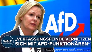 RECHTSRADIKALE ALLIANZ IN POTSDAM AfD im Fokus  Die Teilnehmer und die Ziele des Treffens [upl. by Hseyaj]