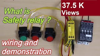 What is Safety Relay PILZ  Easy Explained  pnoz X2 X3 X4 [upl. by Krauss731]