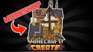 The ULTIMATE Steampunk Starter Base in Create Mod Cult of Steam Ep1 [upl. by Relyhcs]