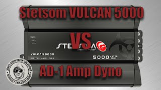 AD1 Amp Dyno Stetsom Vulcan 5000 by Jones Subwoofer Solutions JSS [upl. by Adi709]