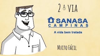 Veja Como Emitir sua 2 via SANASA  Muito Simples [upl. by Lydon207]