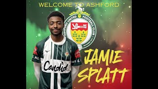 Welcome to Ashford United Jamie Splatt [upl. by Eat]