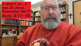 It wasnt us  Devotion  Nov 19 2024  Acts 31116 jesuschrist jesus god bible christ [upl. by Kaule826]